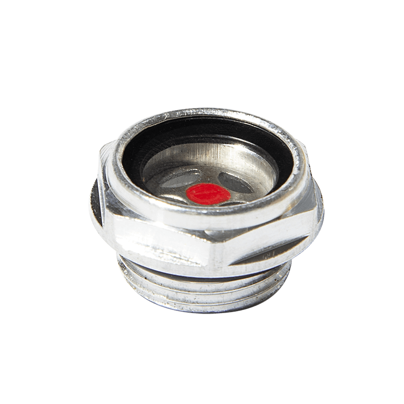 Aluminium oliepeil zichtglas
