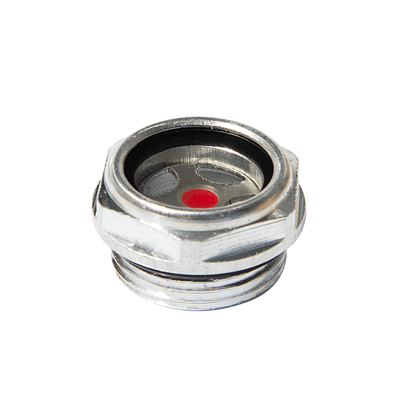 Aluminium oliepeil zichtglas