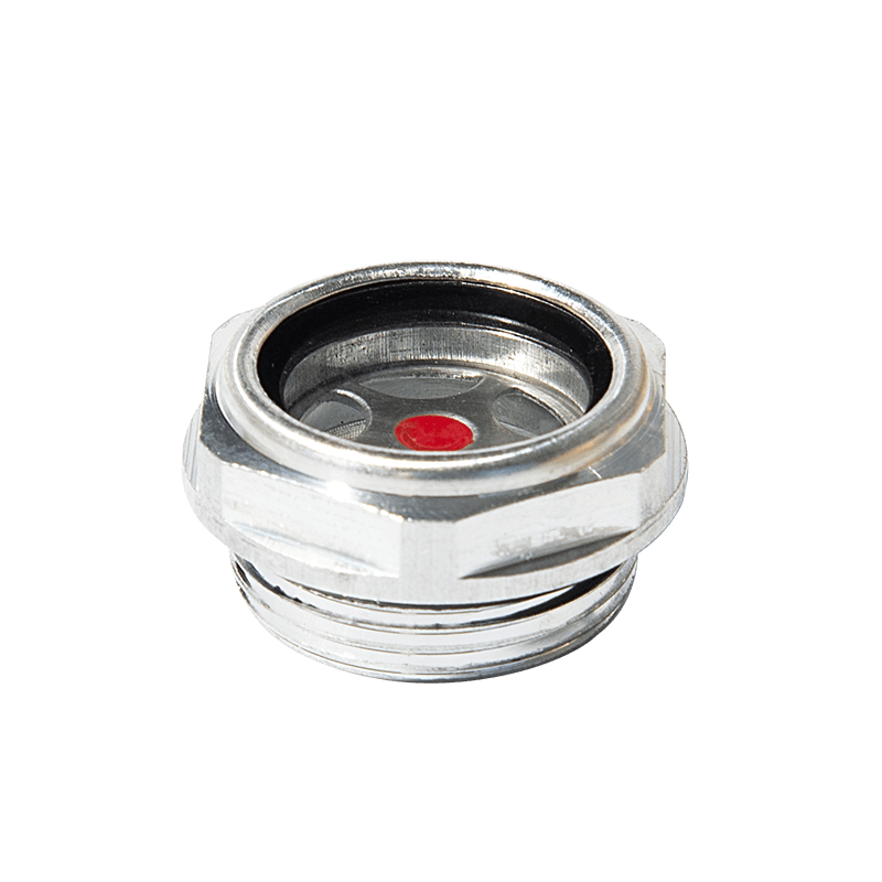 Aluminium oliepeil zichtglas