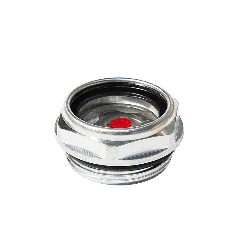 Aluminium oliepeil zichtglas
