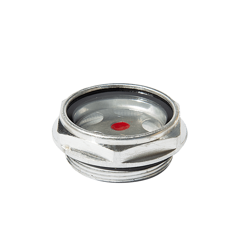 Aluminium oliepeil zichtglas
