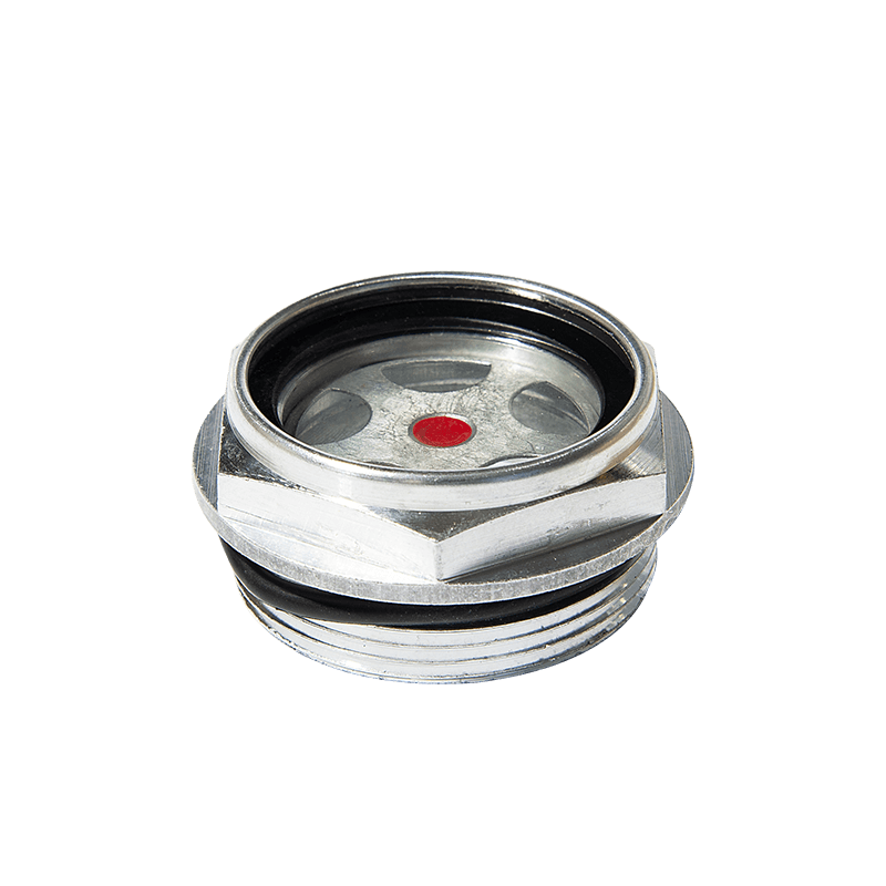 Aluminium oliepeil zichtglas