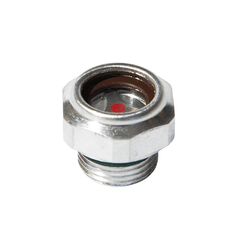 Aluminium oliepeil zichtglas
