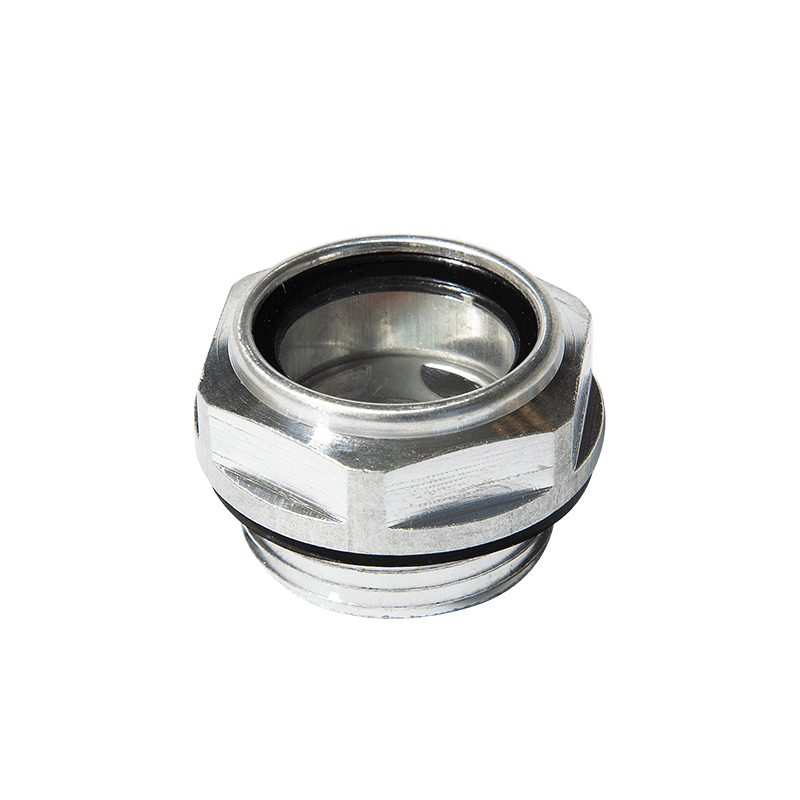 Aluminium oliepeil zichtglas