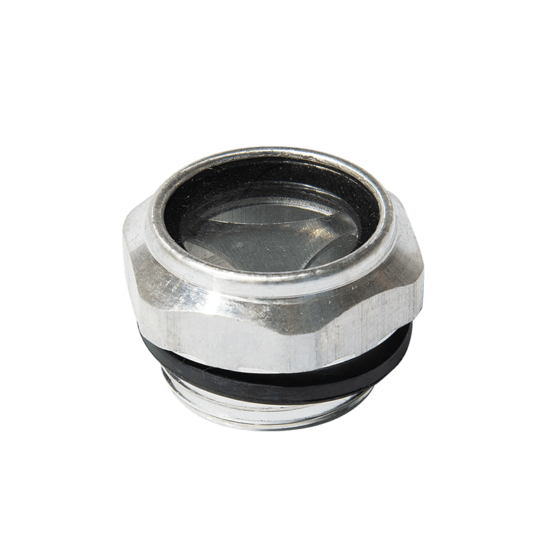 Aluminium oliepeil zichtglas