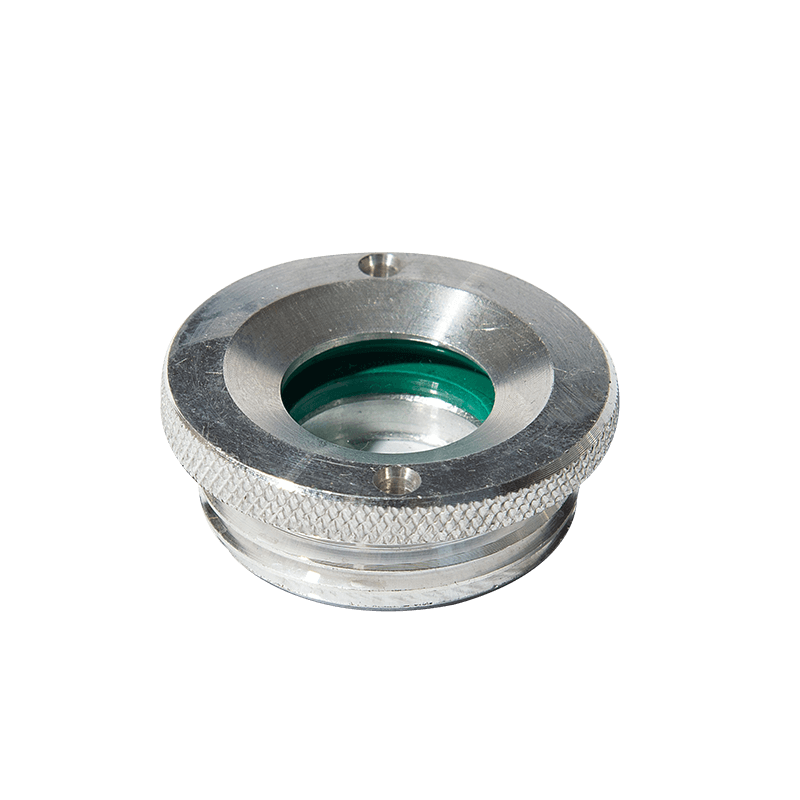 Aluminium oliepeil zichtglas