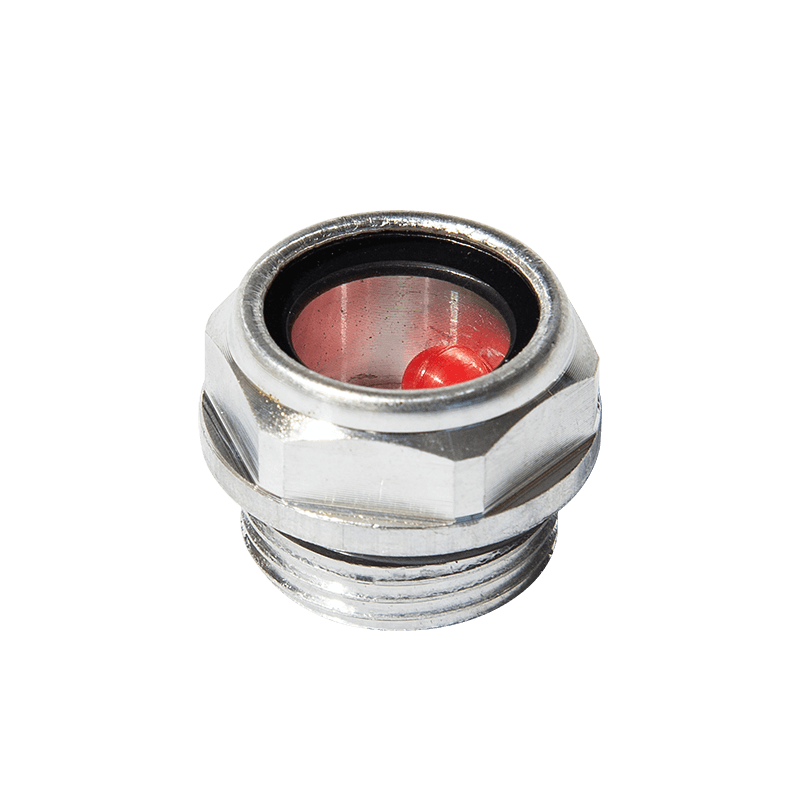 Aluminium oliepeil zichtglas