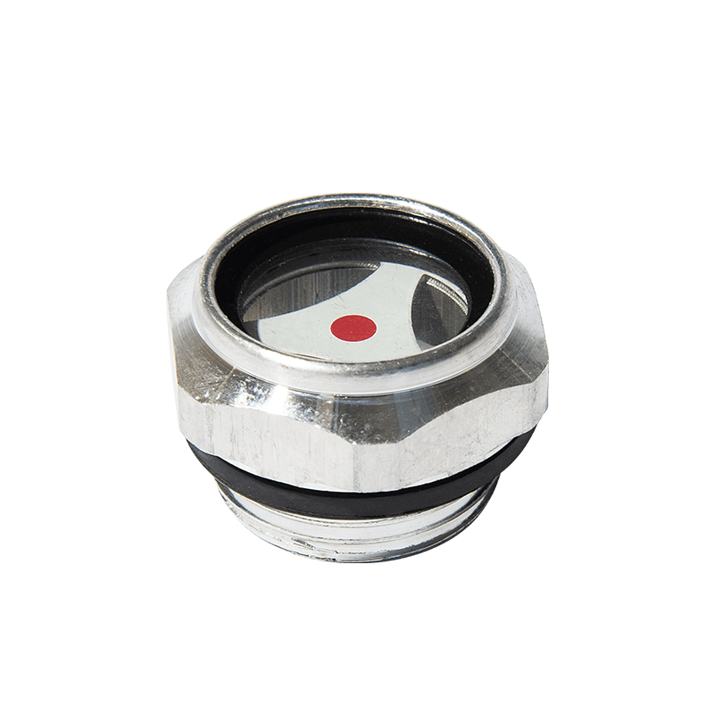 Aluminium oliepeil zichtglas