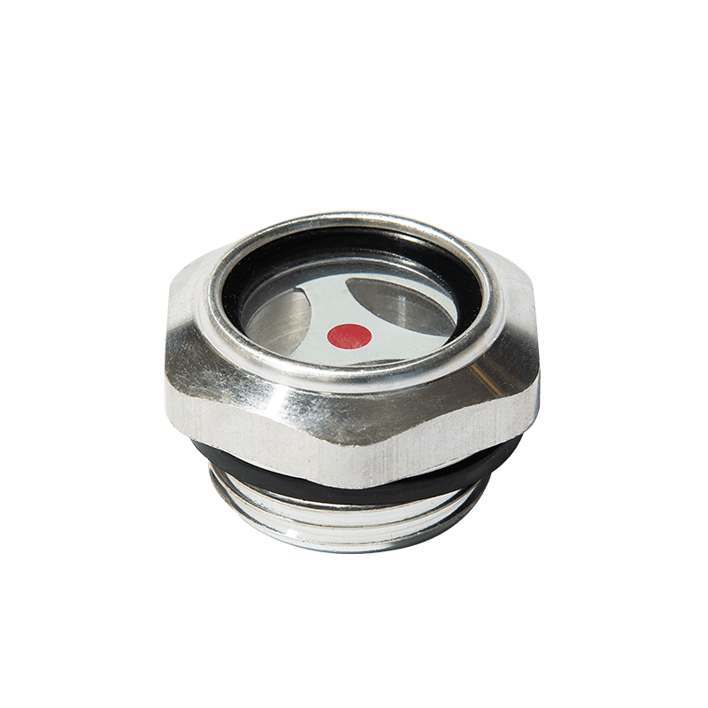Aluminium oliepeil zichtglas