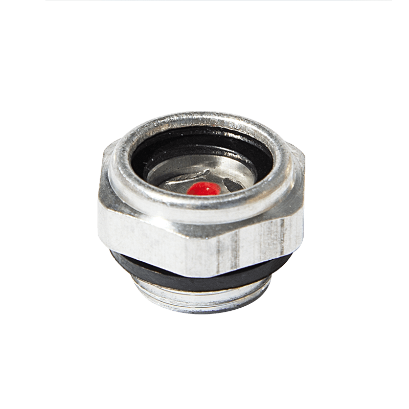 Aluminium oliepeil zichtglas
