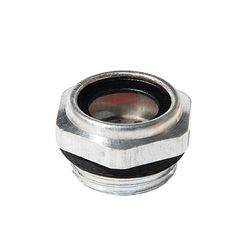 Aluminium oliepeil zichtglas