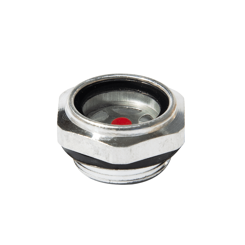 Aluminium oliepeil zichtglas