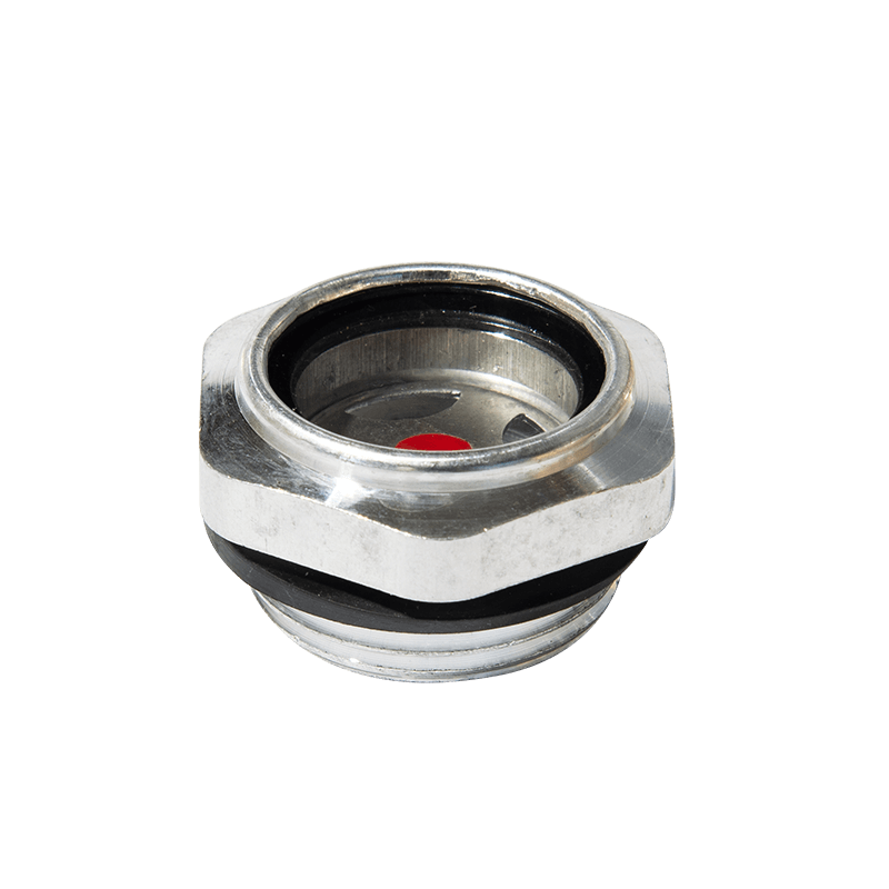 Aluminium oliepeil zichtglas
