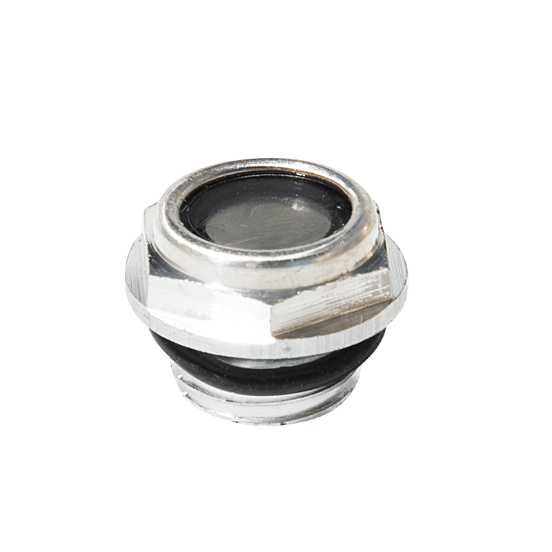 Aluminium oliepeil zichtglas