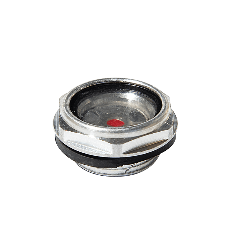 Aluminium oliepeil zichtglas