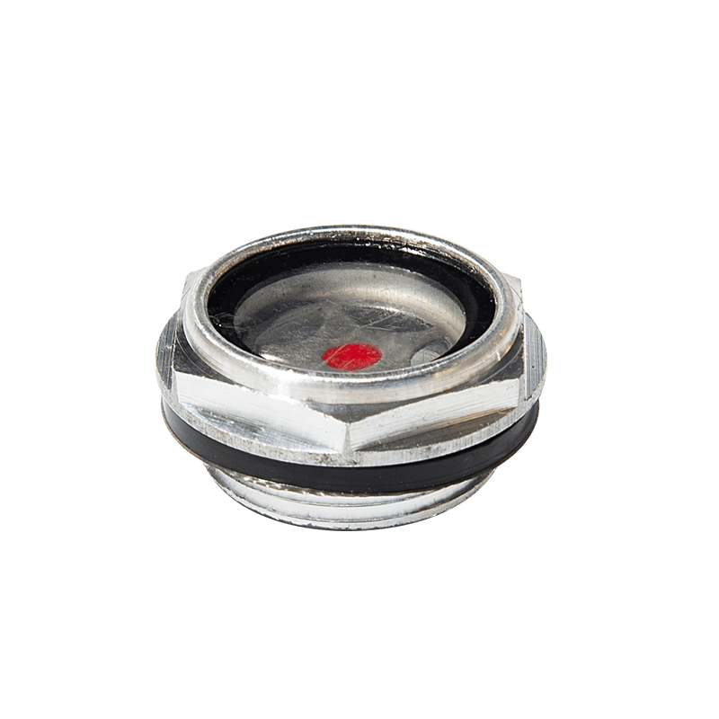 Aluminium oliepeil zichtglas